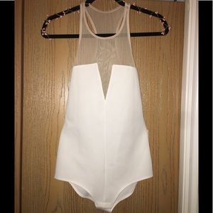 Mesh Bodysuit Tank EUC Size S